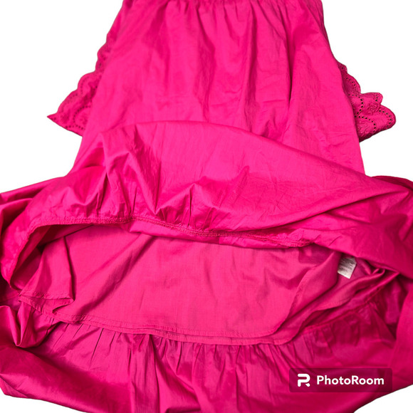 Jason Wu Hot Pink Cutout Open Back Midi Dress - Picture 5 of 8